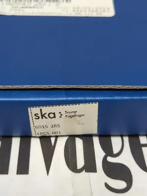 New | in-Stock SKA 6015-2RS Bearings | Surplus Asset Holdings #1189707