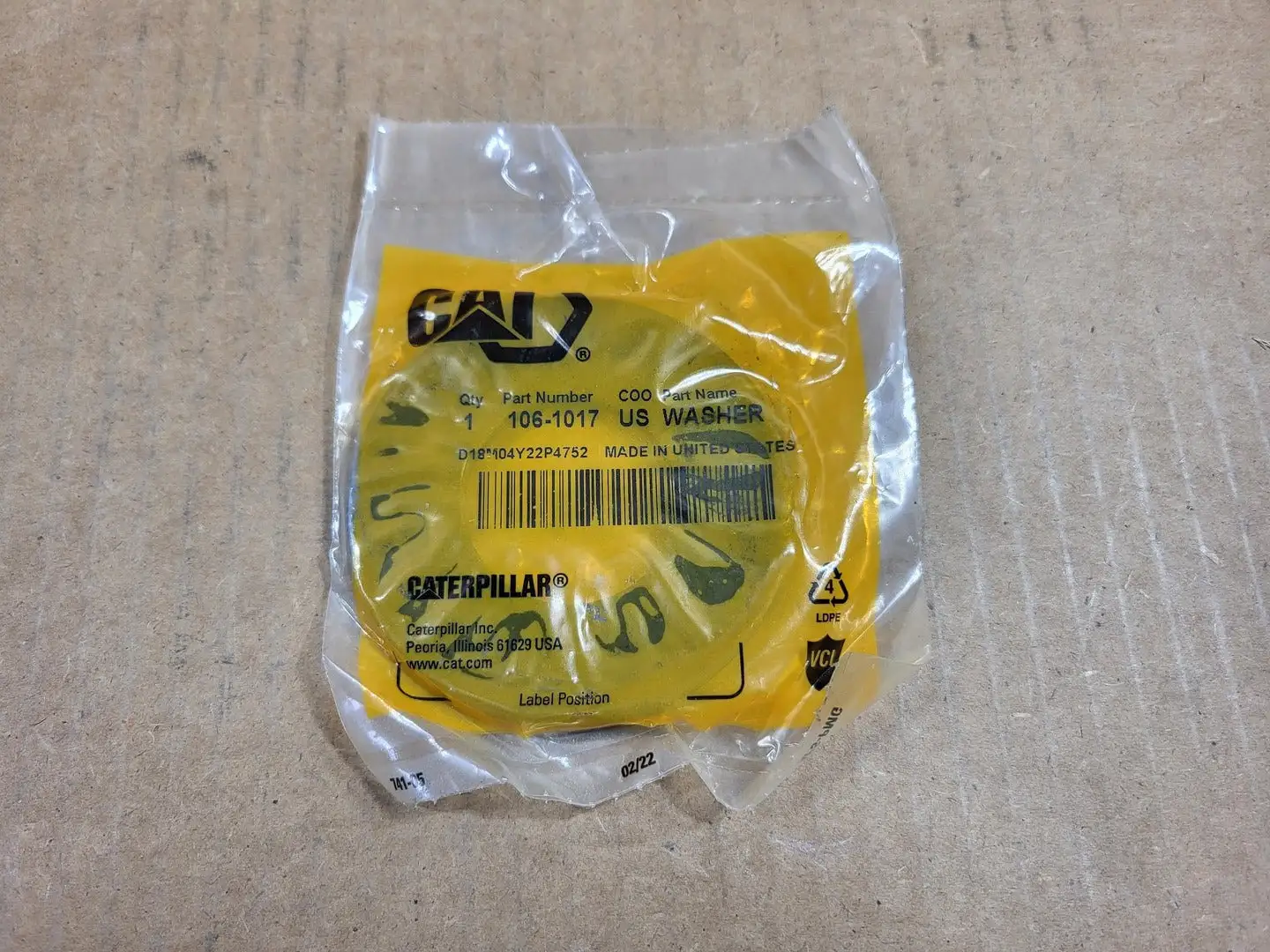 NEW CATERPILLAR 106-1017