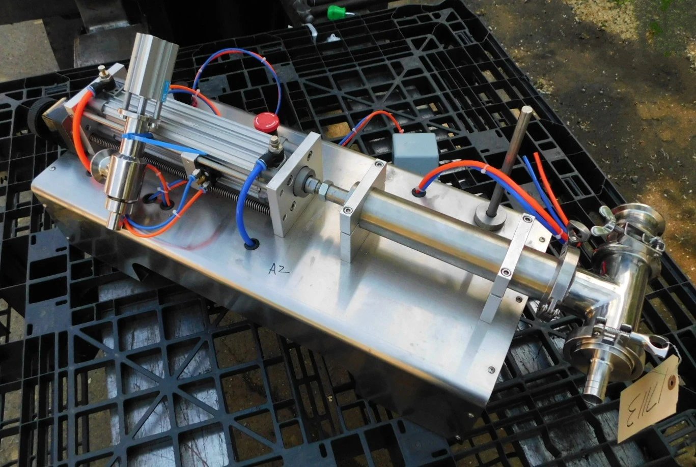 USED SINGLE PISTON FILLER SINGLE PISTON