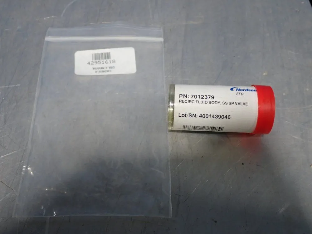 New | in-Stock NORDSON 7012379 Valves/Fittings | HGR 24 #732355
