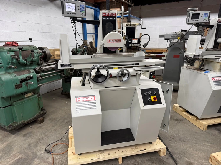 Used Harig HYDRAULIC, 2004, FROM A SCHOOL, HYD. POWER TABLE, Reciprocating Surface Grinders Illinois US | Machinery Values #1507218
