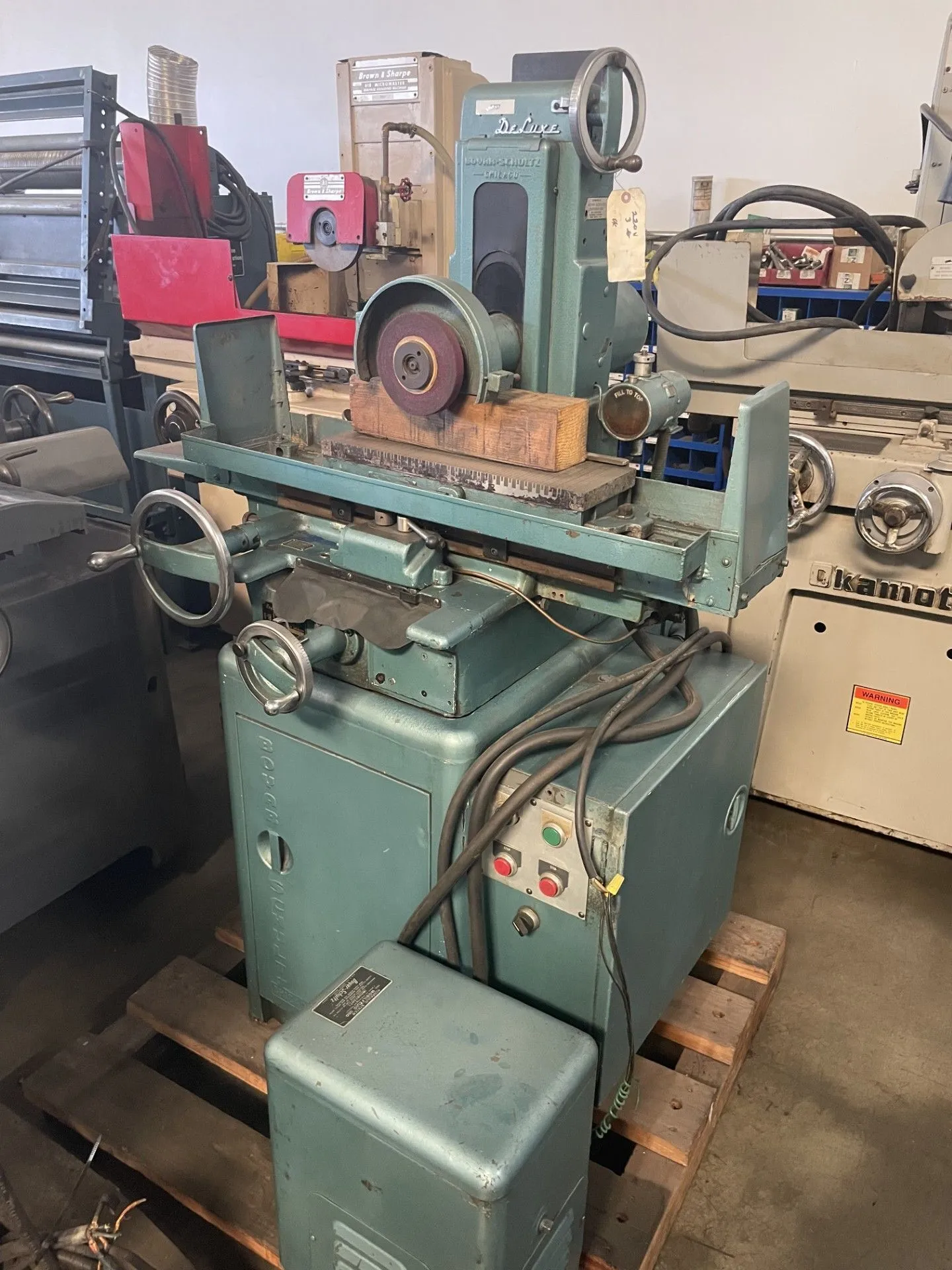 Used BOYAR SCHULTZ 6-18 CHALLENGER Reciprocating Surface Grinders California US | Wheeler Machinery Sales #8645