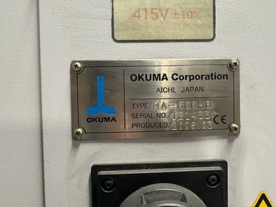 OKUMA MA-600HB Horizontal Machining Centers | Charter Auctions (65)