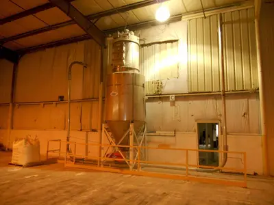 Rail Car / Super Sack Unloading System with MAC Equipment