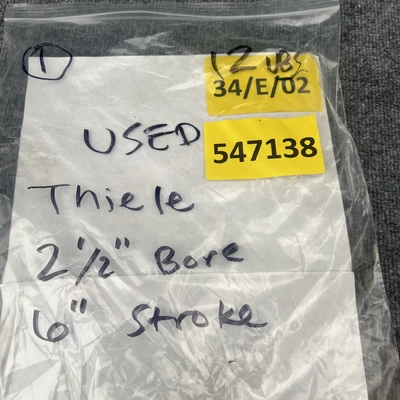 Used Thiele 104774B02 Pneumatic Cylinders California US | Davliegogo LLC #1706156