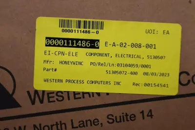 LOT OF 2 NEW IN BOX - HONEYWELL 51305072-400 CLCNIO BOARD  STOCK G16