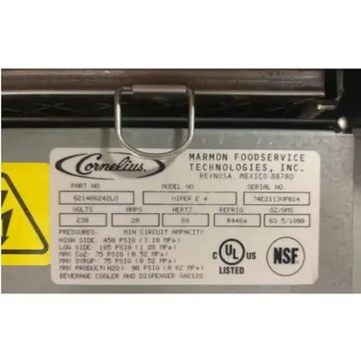 Used CORNELIUS VIPER E4 Bar Equipment British Columbia CA | Surrey Food Equipment #1503597
