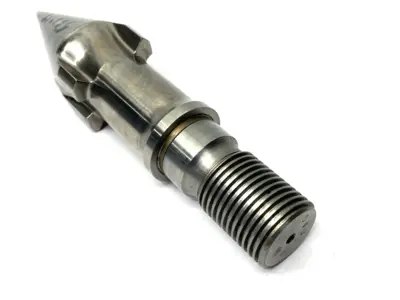 USED NISSEI INJECTION MOLD SCREW TIP 56MM MISSING ASSEMBLY PARTS