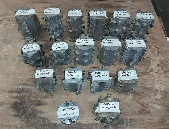 Used MOULDER CUTTERHEADS OF VARIOUS SIZE(S) Woodworking Moulders | Pruitt Machinery #715963