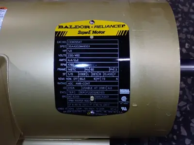 USED BALDOR CEM3554T