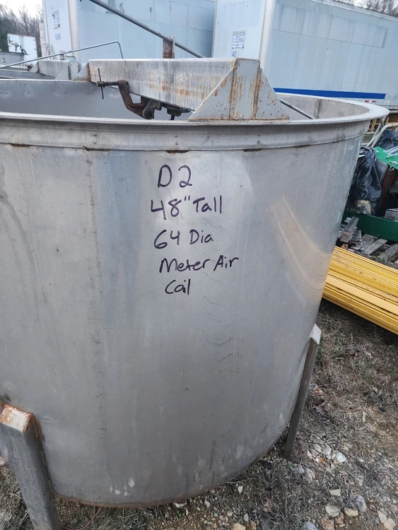 Used Stainless 600 Gallon Stainless Steel Tanks Georgia US | Athens Packaging & Processing #914777