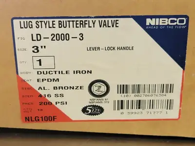 NEW NIBCO LD-2000-3