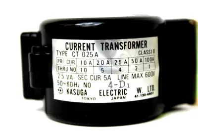 USED KASUGA ELECTRIC CT 025A