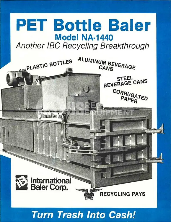 Used INTERNATIONAL NA-1440 CLOSED DOOR Balers | US Recycling Equipment #474272