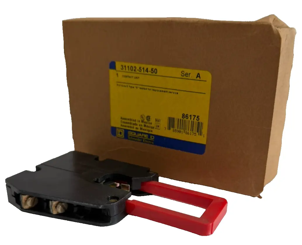 NEW SCHNEIDER ELECTRIC 31102-514-50 CONTACT UNIT SER. A 3110251450