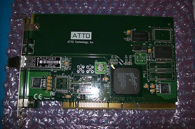 USED ATTO TECHNOLOGY, INC. FIBER CHANNEL CARD PCI
