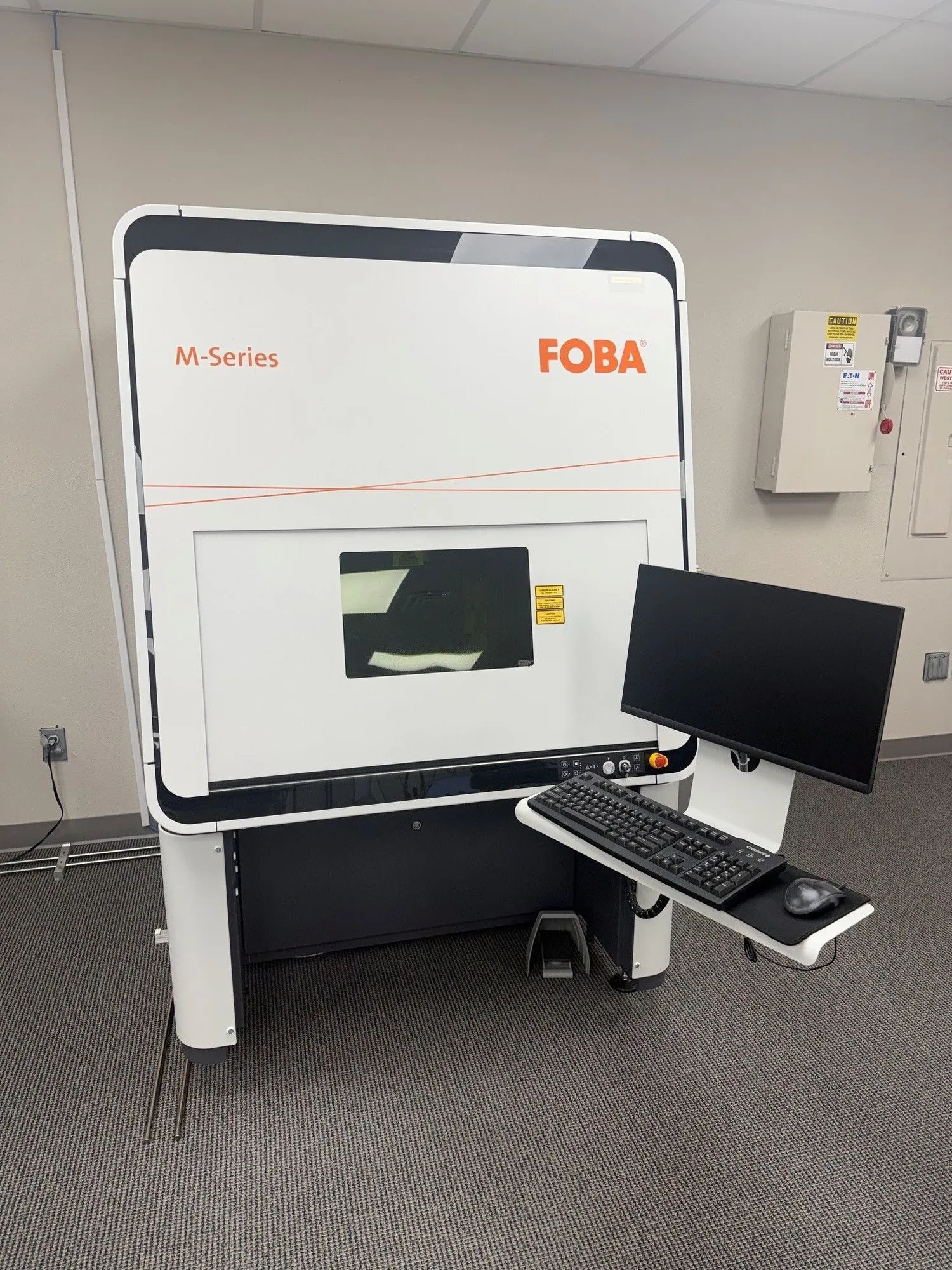 Used FOBA M3000-P Laser Markers California US | Machinery Network #1306270