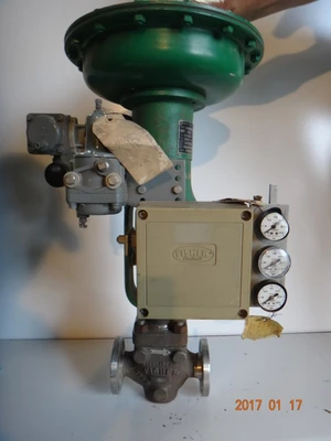 Fisher 1", Class 300, Cast Steel, Control Valve