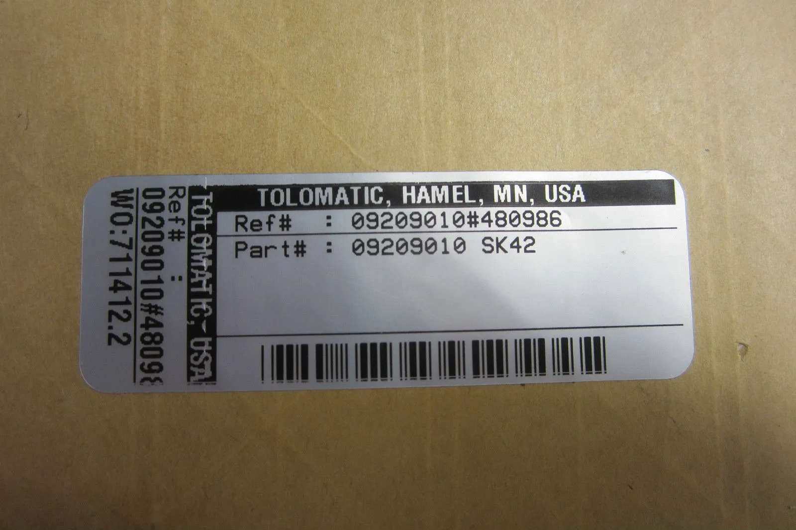 NEW TOL-O-MATIC 09209010SK42 KIT