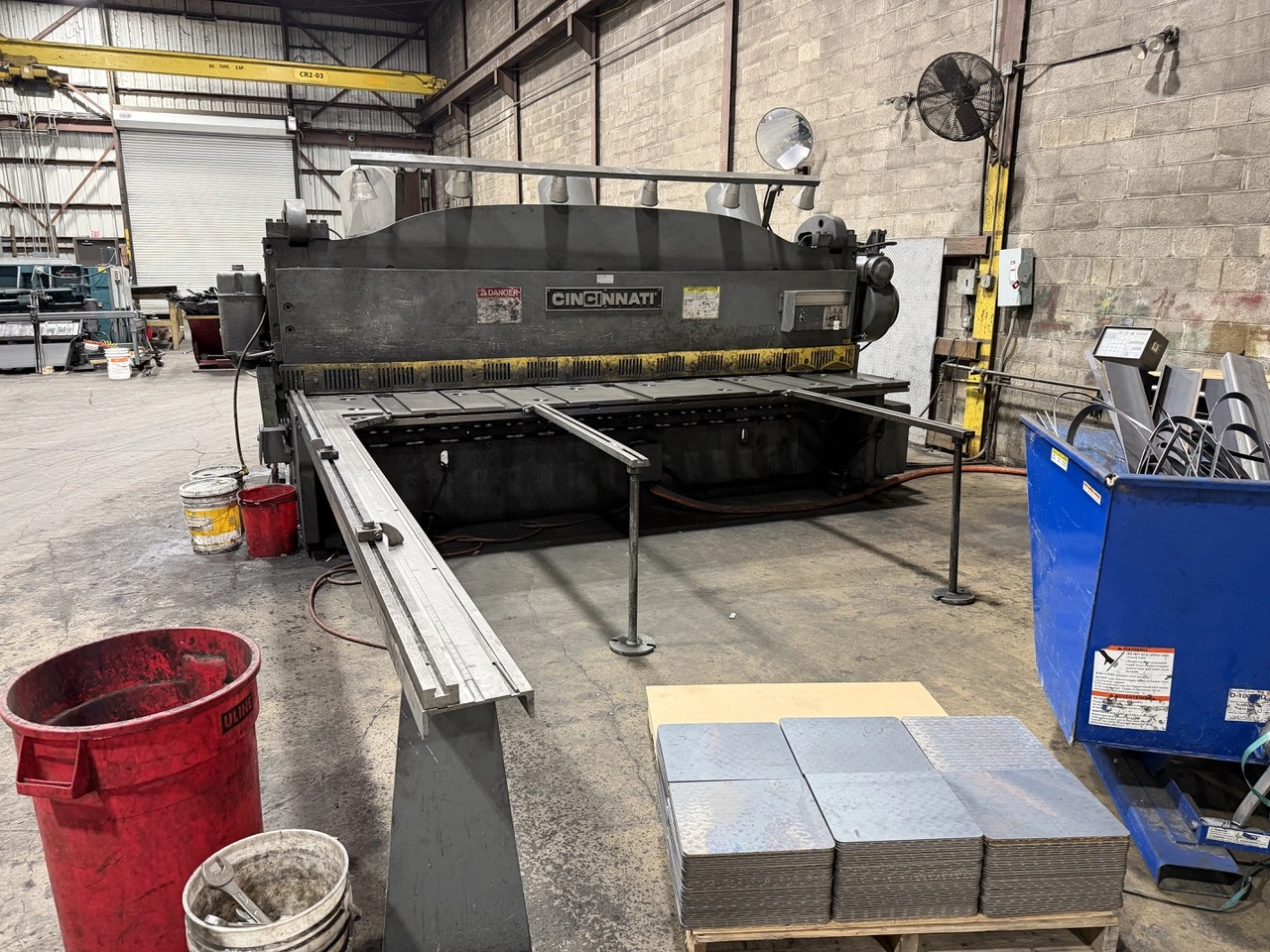 Cincinnati 2512G Mechanical Power Squaring Shear