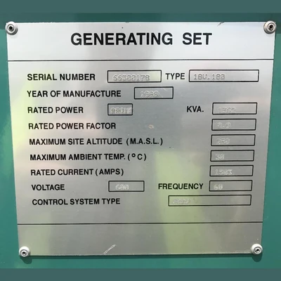 Cummins 1250kW Natural Gas Generators