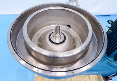 Westfalia GSE 75-06-177 Hydrostop beer clarifier centrifuge, 316SS.