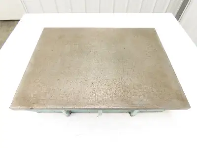 Challenge Machinery Co Cast Iron Surface Plate Machinist Inspection Table 18X24"