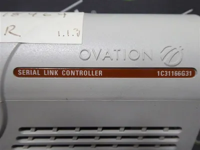 Westinghouse Emerson 1C31166G31 Ovation Serial Link Controller Module Used