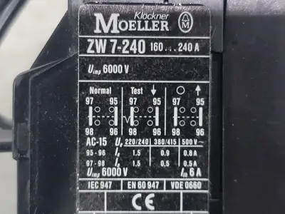 USED KLOCKNER-MOELLER ZW7-240