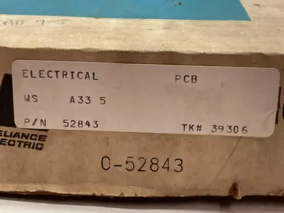 Used RELIANCE ELECTRIC 0-52807 Industrial Controls Ohio US | Surplus Asset Holdings #1238635