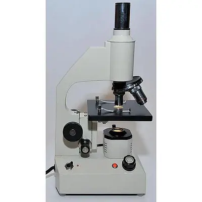 Student Microscope with Illumination / Halogen Lamp, PRM-11