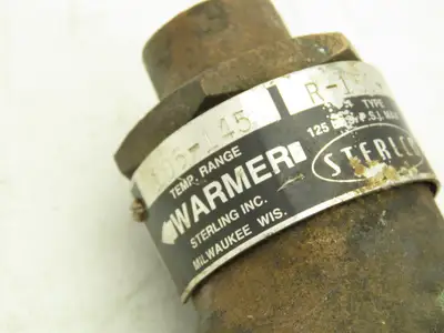 Sterlco R-150-F Temperature Regulating Valve 105-145°F 1/2" NPT