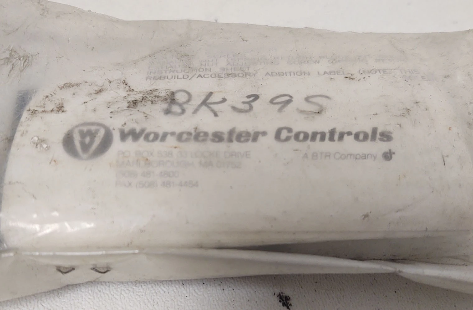 NEW Worcester Worcester Controls - BK39