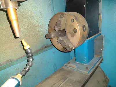 12" ITW WELDING AUTOMATION LATHE, WITH MILLER WELD CONTROLLER & MILLER XMT 304 SERIES ARC WELDER: YOBRO #24402