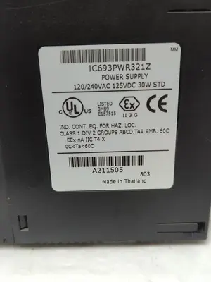 Used GE FANUC IC693PWR321Z Power Supplies Ohio US | Surplus Asset Holdings #1241756