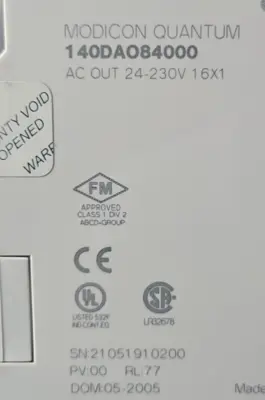 Schneider 140DAO84000 24-230 VAC OUT MODICOM QUATUM Module Loc3D-23