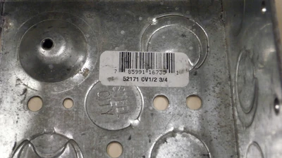4SDB-MKO & 52171 Used Welded Electrical Junction Box (QTY 2)