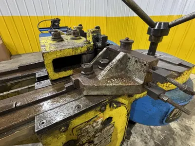 1.25" PINES MODEL #1-1/4 HIGH SPEED  ROTARY HYDRAULIC BAR, TUBE & PIPE BENDER, DIAL A BEND V CONTROL: STOCK #22683