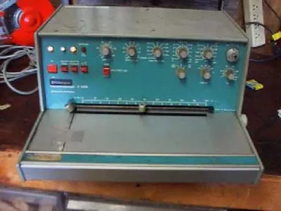 Used BRINKMANN OTP-38B MAX TEMP 400 DEG. C IMMERSE AT LEAST 9CM MAX WATTS 1500. HR Chart Recorders Texas US | Bamko Surplus Process Equipment #935207