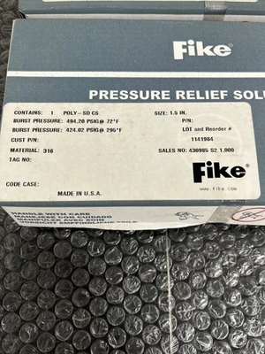 NEW Fike POLY-SD CS