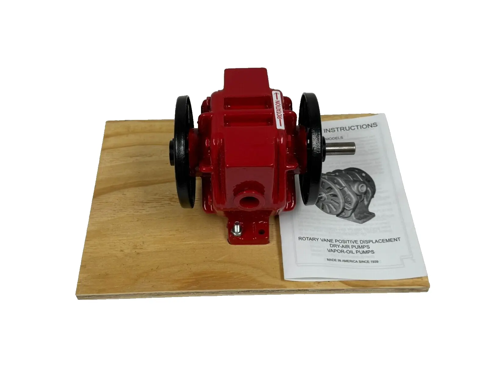 NEW CONDE 10-2 ROTARY VANE POSITIVE DISPLACEMENT PUMP