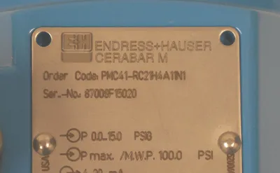 NEW ENDRESS+HAUSER PMC41-RC21H4A1N1 PRESSURE TRANSMITTER PMC41RC21H4A1N1