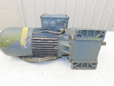 Bauer BG20-11/D08SA4-S/E005A4/AM Inline Gearmotor w/Brake 32rpm 277/480V 3PH