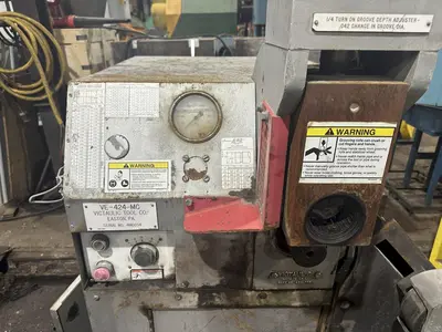 4" TO 24" VICTAULIC MODEL #VE-424-MC HYDRAULIC GROOVER MACHINE: STOCK #22645