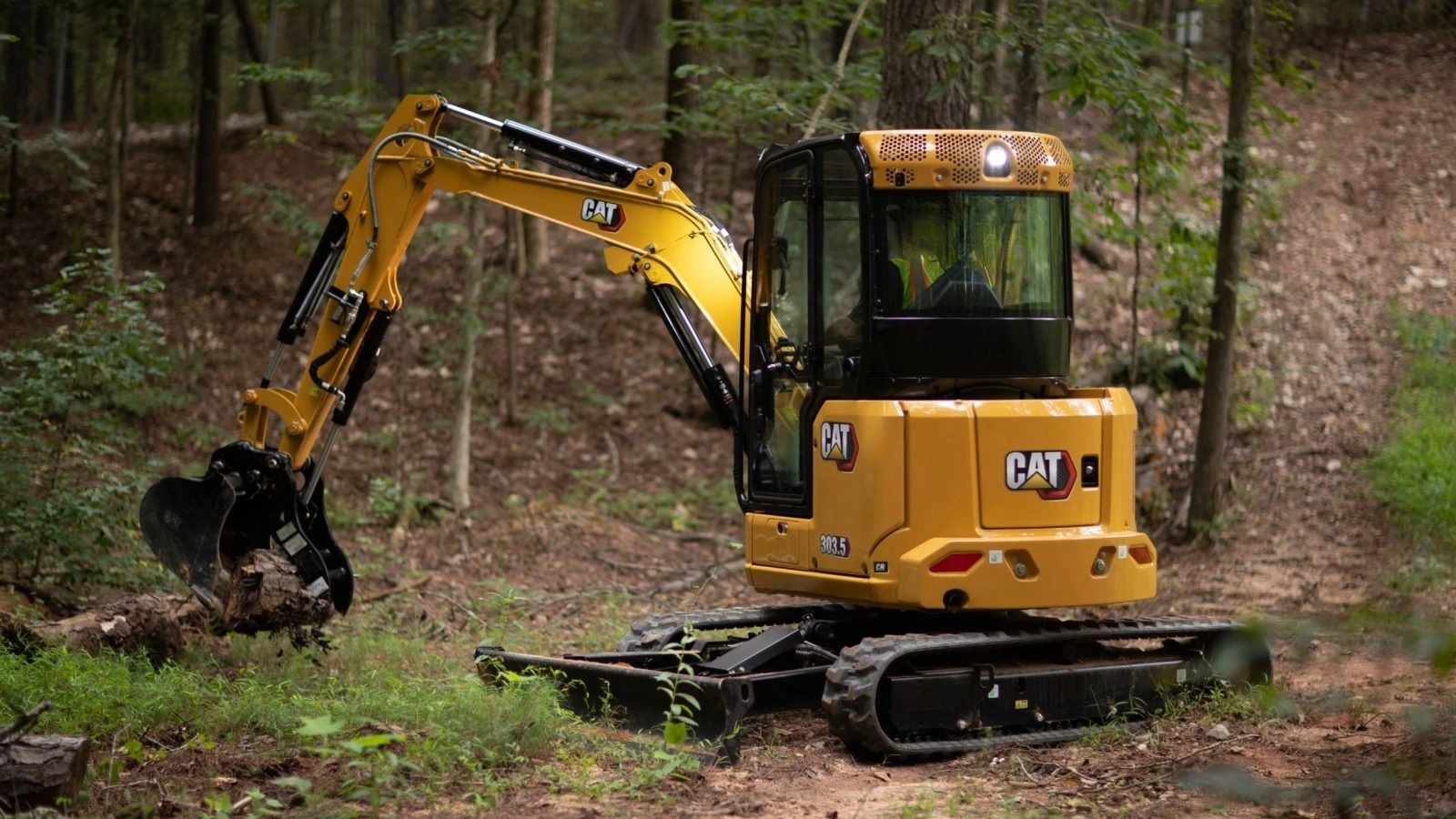 USED 2023 Caterpillar 303.5 CR CAB