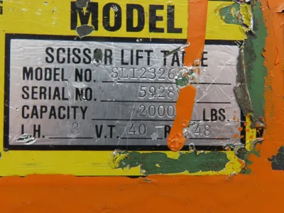 ATI STI23266E Electric Lift Table 2000LB 42" Travel 32x66" Top 1Ph 120V