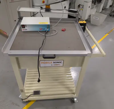 Stencil Cart w/Ultrasonic Stencil Cleaner