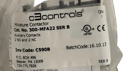 NEW C3 CONTROLS 300-M16N30D10