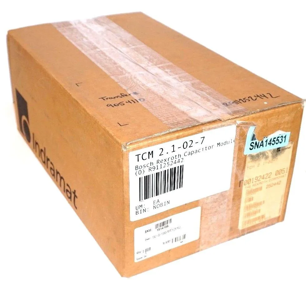 NEW BOSCH REXROTH TCM2.1-02-7 CAPACITOR MODULE TCM2.1027