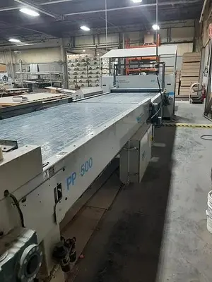 USED 2005 MIDWEST AUTOMATION HOT ROLL LAMINATING LINE - 5 FOOT WIDE